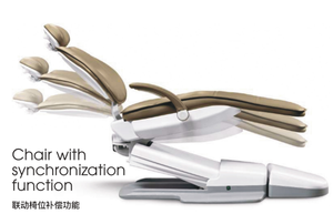 Fauteuil dentaire SL8500, clinique dentaire, fauteuil dentaire haut de gamme avec fonction de synchronisation, lampe buccale à dix ampoules - Product Image 5