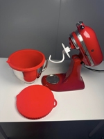 Revêtements de bol en silicone JR pour batteur KitchenAid 5QT - Accessoires pour batteur - Couvercles de bol avec couvercles pour batteurs sur socle à tête inclinable