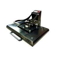 Presse à chaud manuelle numérique 60x80cm pour sublimation transfert à chaud impression grand format pour étiquettes vêtements pour usage domestique