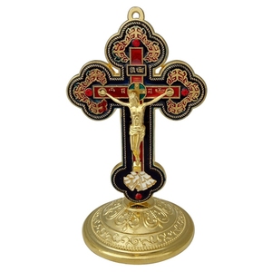 Cinq images orthodoxes de Jésus Reliques religieuses traditionnelles de la croix du bas utilisées pour la prière - Product Image 4