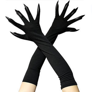 Sarung Tangan Kuku Panjang Cosplay Halloween Sarung Tangan Pesta Kuku Panjang Alat Peraga Halloween Cakar Monster Sarung Tangan Kostum Halloween - Product Image 2