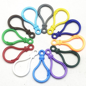 Crochets porte-clés en plastique, fermoirs colorés en forme de homard, fournitures artisanales pour la fabrication d'accessoires - Product Image 2