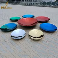 Le Fantastique Conception Miroir En Acier Inoxydable de Mur En Métal Sculpture Offre Spéciale