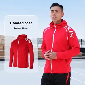 Tuta Sportiva Unisex Casual con <span class=keywords><strong>Felpa</strong></span> con Cappuccio e Zip e <span class=keywords><strong>Pantaloni</strong></span> <span class=keywords><strong>Jogger</strong></span> per Uomo e Donna, Ideale per Palestra, Passeggiate e Relax - Product Image 2