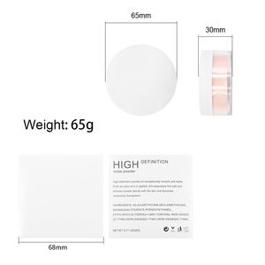 Polvo Fijador Suelto Translúcido con Logotipo Personalizado, Polvo Banana Suelto <span class=keywords><strong>para</strong></span> Maquillaje Facial, Polvo Fijador Suelto <span class=keywords><strong>para</strong></span> <span class=keywords><strong>Piel</strong></span> Oscura - Product Image 4