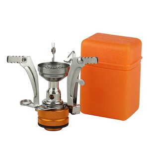 Estufa portátil para acampar, quemador de gas para exteriores a prueba de viento, equipo de cocina ligero para 1-2 personas, para pícnic y senderismo - Product Image 4