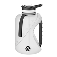 Vente en gros usine – Grande capacité 2,2 L, écologique, en plastique PP sans BPA, couvercle à pression anti-fuite, anti-corrosion, pour usage professionnel