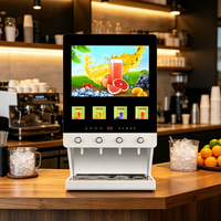 Distributeur automatique intelligent de boissons, 4 saveurs, boissons réfrigérées, machine à jus d'orange pour centre commercial
