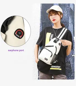 Nuova Borsa a Tracolla Multifunzione con Porta per Auricolari, Zaino da Viaggio e Sport per Uomo e Donna - Product Image 2