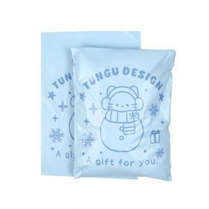 Bolsas de Envío Personalizadas 2025, Impresión de Alta Cantidad, Bolsas de Poliéster Biodegradables Ecológicas para Ropa - Product Image 1