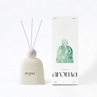 Diffuseur de parfum en verre à bâtonnets, sans alcool et écologique, pour une fragrance longue durée à la maison et en intérieur