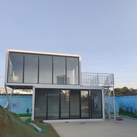 XH Moderne Mobile En Acier Léger Petite Maison Emballage Villa Logement Composite Préfabriqué À Faible Coût Conteneur Logement