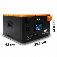 Caja de Baterías EEL 24V V3 280AH en Stock en la UE, con BMS de Equilibrio Activo JK-V19 2A para Baterías Lifepo4 eve Mb31 314ah 334ah