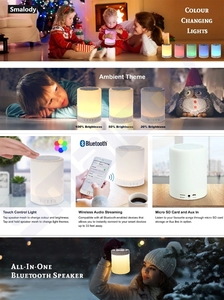 Hot Bán Đèn Loa Thông Minh Loa Không Dây Ngoài Trời Bass Nhà Âm Thanh Âm Thanh Hoạt Động Bảng Loa Cho Điện Thoại Thông Minh - Product Image 5