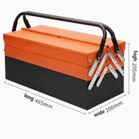 85 piezas Caja de Herramientas multicompartimento kits de herramientas de mano para coches motocicletas y reparación de bicicletas