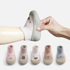Bébé Chaussettes Chaussures Infantile Mignon Dessin Animé Enfants Garçon Chaussures Semelle en Caoutchouc Souple Enfant Plancher Sneaker <span class=keywords><strong>Bebe</strong></span> Chaussons Enfant Filles <span class=keywords><strong>Premier</strong></span> Marcheur - Product Image 2