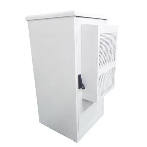IP55 IP65 outdoor telecom galvanized cabinet waterproof electrical enclosure with air conditioner