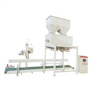 Machine d'emballage personnalisée 25kg 50kg pour poudres d'épices, farine de blé, charbon, machine de remplissage et d'emballage automatique à double station - Product Image 1