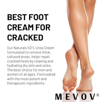 Crème pour les pieds de marque privée hydratante et hydratante pour la peau sèche et anti-callosités fongiques Crème pour les pieds à l'urée naturelle