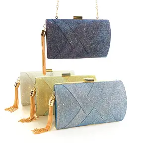 Fashion handbags 2023 new fashion clutch evening bag for women luxury dinner chain tassel handbags for women free shipping