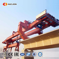 Grúa Pórtico Lanzadora de Vigas Tubulares de 180t para la Construcción de Puentes en China, para la Colocación de Vigas de Hormigón, en Venta