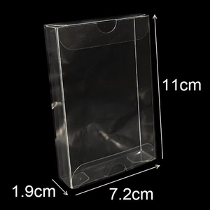 Caja de Almacenamiento de Casetes de Plástico Duro de Alta Transparencia con Tapa Abatible para Exhibición y Protección de Colecciones de Música Retro Contra el Polvo - Product Image 6