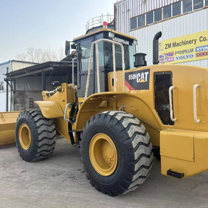 Motoniveladora Hidráulica Usada Marca Japonesa CAT 950H con Motor y Caja de Cambios Originales, Color Amarillo, 100% Origen Japón, Modelo 2022 - Product Image 1