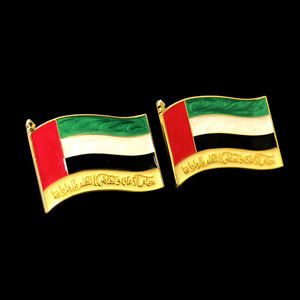 Insignia de Metal de aleación de Zinc personalizada, imanes de nevera, pines de solapa de Arabia Saudita, Uae - Product Image 4