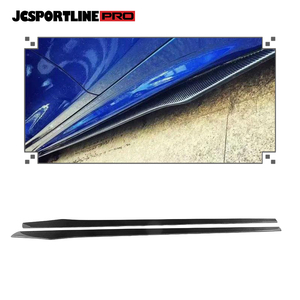Faldas laterales universales para coche, fibra de carbono, 215CM, G30 para BMW, VW, GOLF, MK5, <span class=keywords><strong>6</strong></span>, 7, <span class=keywords><strong>AUDI</strong></span> A1, A3, A5, A6 - Product Image 1