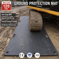 Tapis de protection du sol polyvalent, tapis antidérapant pour l'aménagement paysager, pour l'entretien des terrains de golf et la protection des surfaces en gazon