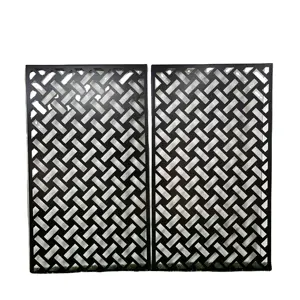 Kunden spezifisches Design CNC-Dekorations platte für Raumteiler Aluminium blech platten