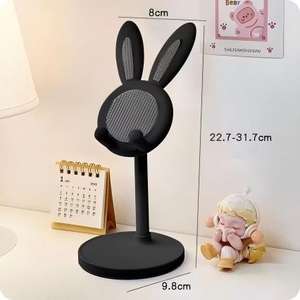 Soporte Plegable Telescópico Ajustable Antideslizante para Teléfono Celular, Diseño de Conejo Adorable, para Escritorio, Hecho de Plástico, con Montaje Magnético - Product Image 5