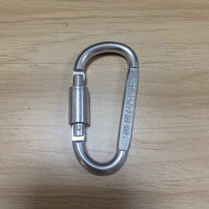 Muestra Gratuita de Accesorios para Camping y Senderismo al Aire Libre, Mosquetones en Forma de D de Aleación de Aluminio con Bloqueo - Product Image 6