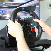 Simulador de Conducción YHY con Volante, Pedales y Sistema Hidráulico Direct Cockpit F1 para Juegos de PC