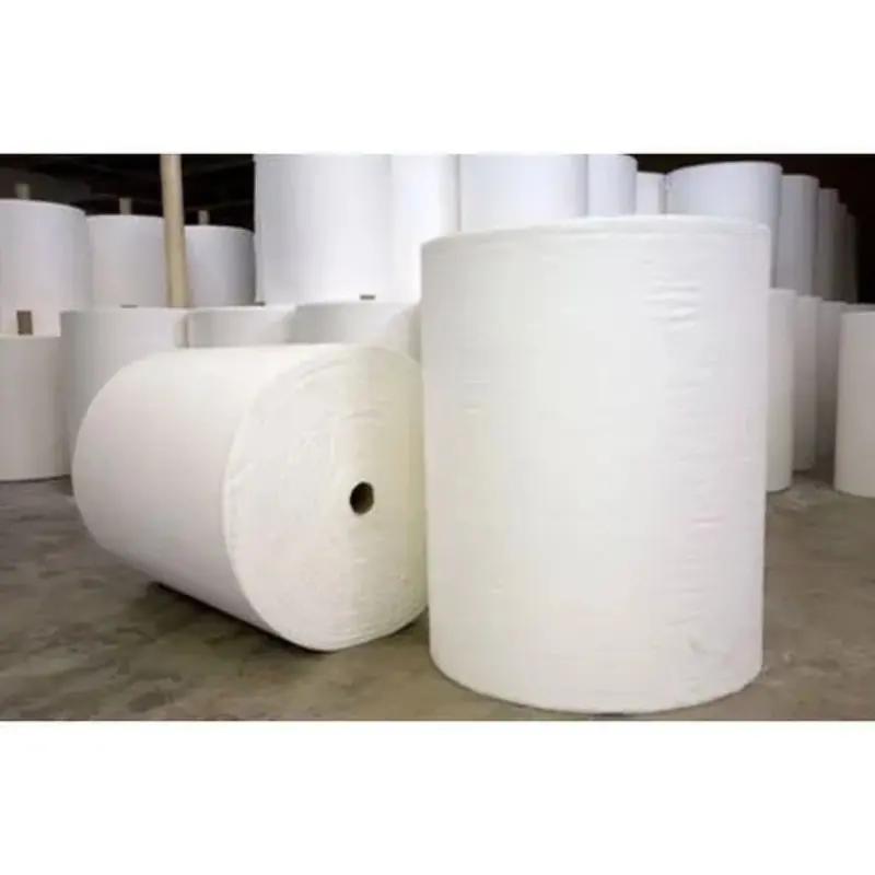 Tissu non tissé 100% polyester recycler feutre Spunbond Non tissé recyclé tissu PET rouleau Offre Spéciale