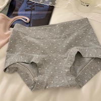 Culottes en coton à manches longues pour femmes, avec maintien des hanches, coupe plate, taille moyenne, grande taille jusqu'à 100 kg