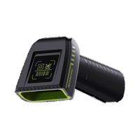 Escáner de código de barras inalámbrico de alta velocidad 1D 2D con luz LED Bluetooth para escaneo comercial en stock