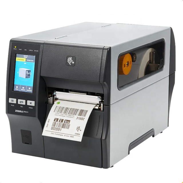 Zebra ZT411 Thermal Transfer & Direct Thermal Industrial Label Printer 300DPI 4-Inch Print Width USB/ Barcode in Stock