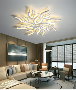 Lámpara de techo acrílica de alta calidad para dormitorio y sala de estar, luz de techo LED para sala de estudio y comedor de varios cabezales a la moda - Product Image 5