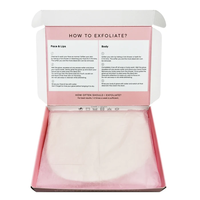 Gant exfoliant Gant de bain de beauté écologique Vente en gros personnalisé Soie Corps Meilleurs gants exfoliants Fournisseurs Taille personnalisée