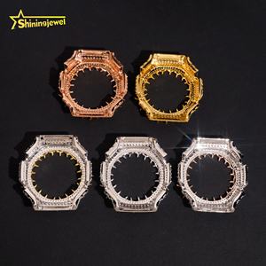 <span class=keywords><strong>Original</strong></span> Fabricant GA2100 Thorn Design Buss Down Watch Bezel Collection Custom Made Buss Down Watch Case Band Hip Hop - Product Image 5