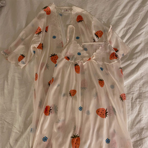 Atacado feminino cetim pijama <span class=keywords><strong>set</strong></span> 2 peça sleepwear floral impressão cami pijama <span class=keywords><strong>set</strong></span> com robe camisola das mulheres - Product Image 5