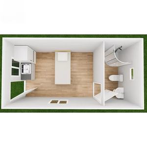 Maison modulaire durable, maison préfabriquée moderne, mini-maison <span class=keywords><strong>pour</strong></span> abri de jardin et usage de bureau - Product Image 3