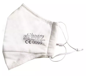 <span class=keywords><strong>Mascarilla</strong></span> facial reutilizable <span class=keywords><strong>FFP2</strong></span> EN149, algodón estándar, lavable, transpirable, nano tech, kn95, impresión personalizada, oem - Product Image 5