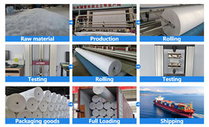 <span class=keywords><strong>Géotextile</strong></span> non tissé en fibres courtes de polyester <span class=keywords><strong>pour</strong></span> la protection des pentes et le <span class=keywords><strong>drainage</strong></span> - Product Image 6