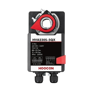 HVAC 시스템 5NM 모듈러 제어 AC/DC24V CE 인증 2년 보증 보조 스위치 2개 세트 전기 안전 댐퍼 - Product Image 5