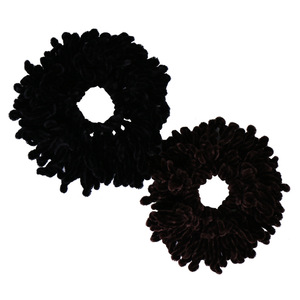 MADESHINE Sous-<span class=keywords><strong>Hijab</strong></span> Écharpe Ethnique Nœuds Volumineux Scrunchies en Polyester - Product Image 1