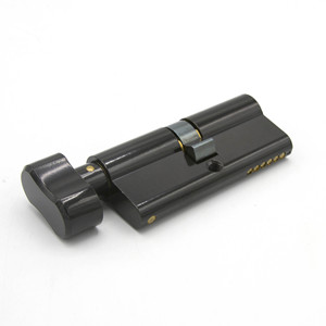 Bán Hot Đen 6 Pins 60Mm 30 Bằng Rắn Brass Độc Mở Cửa Xi Lanh Khóa Với Key - Product Image 2