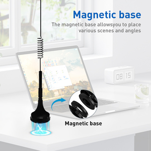 5.5dBi Waterproof Magnetic Base <strong>Antenna</strong> Car Mount <strong>FM</strong>/AM Aerial Sucker <strong>Antenna</strong> with Vertical Polarization - Product Image 3