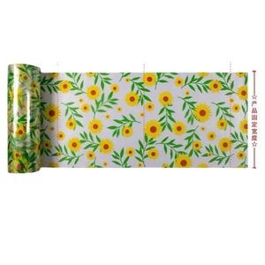 Film occultant pour fenêtre, autocollants de confidentialité en PVC auto-adhésifs pour salle de bain et décoration de la maison, motif moderne, plantes et fleurs - Product Image 5